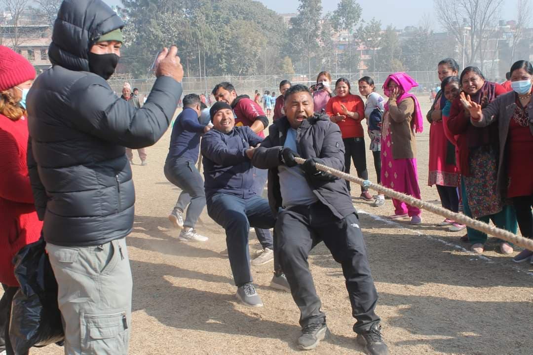 डोरी तान्ने प्रतियोगिता आयोजना