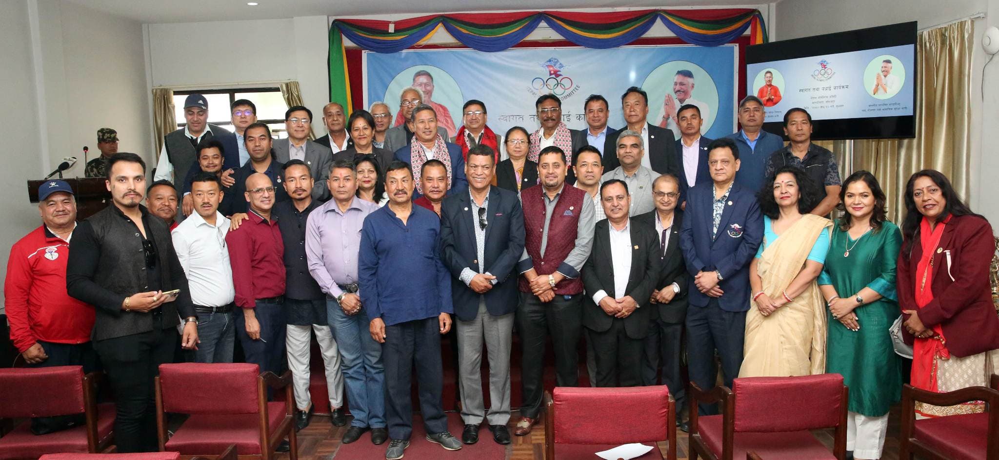 मन्त्री लिम्बू र भण्डारीको स्वागत तथा सम्मान