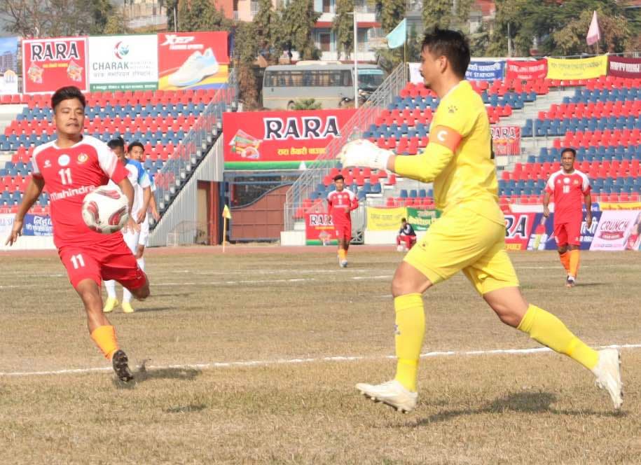 तिलोत्तमा गोल्डकप : उद्घाटन खेलमा आयोजक रुपन्देही–११ र एपिएफ भिड्दै