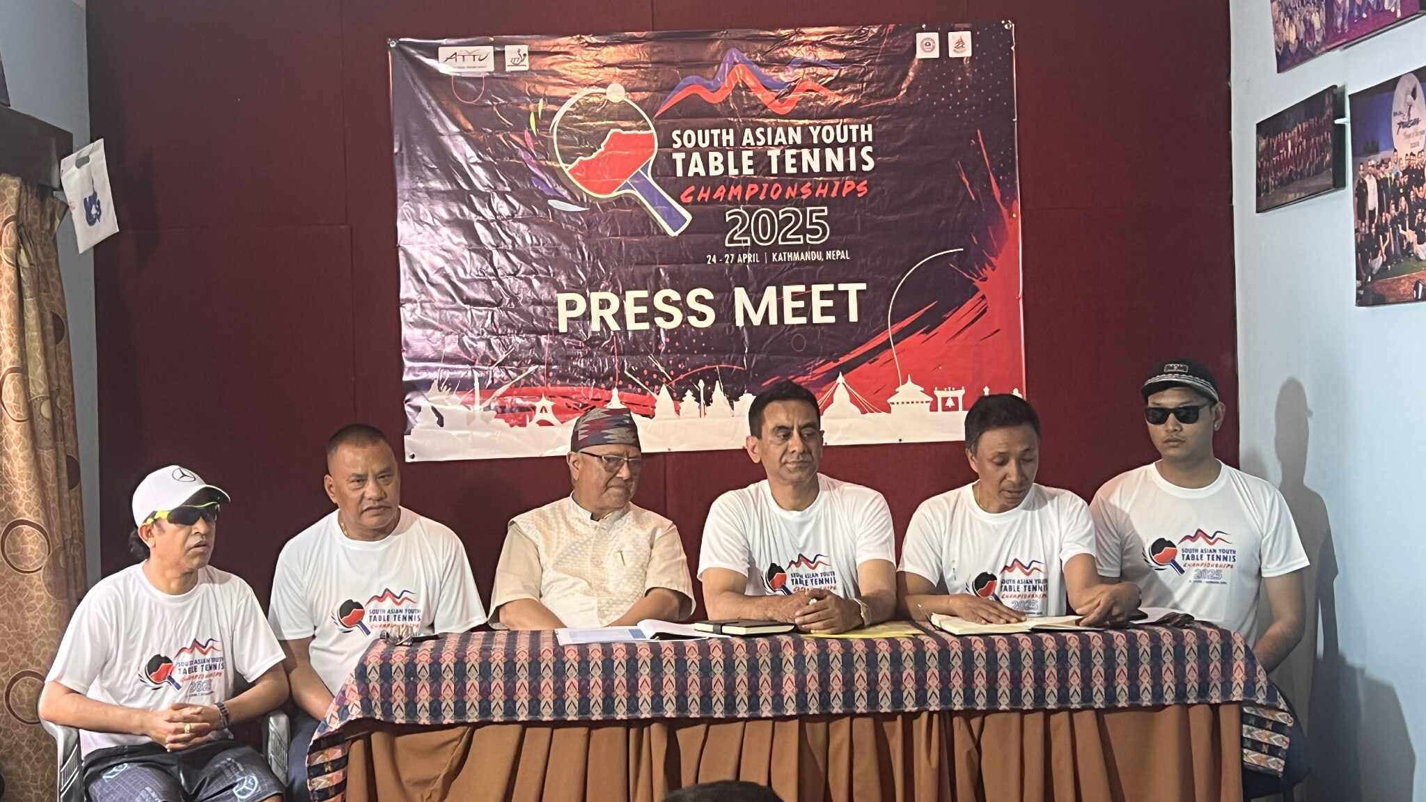 युथ टेवल टेनिस च्याम्पियनसिप बिहीबारदेखि