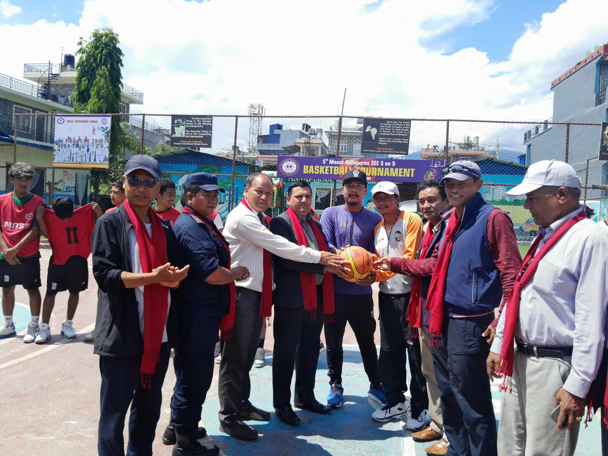 पाँचौं एसइई बास्केटबल सात खेल सम्पन्न