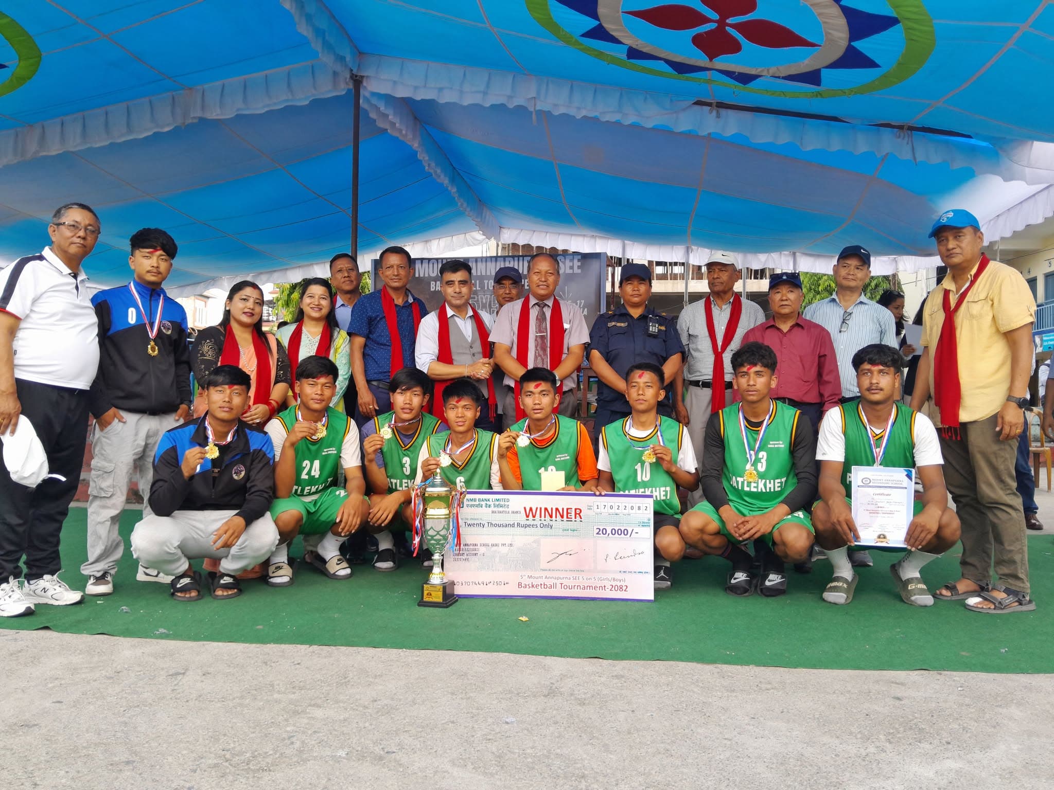 एसइई बास्केटबलको उपाधि बेनपाको पोल्टाम