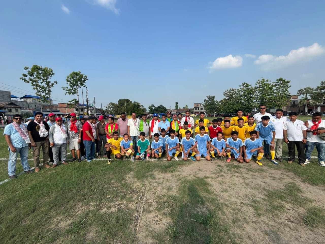 मोरङ जिल्लास्तरीय ‘बी’ डिभिजन लिग सुरु