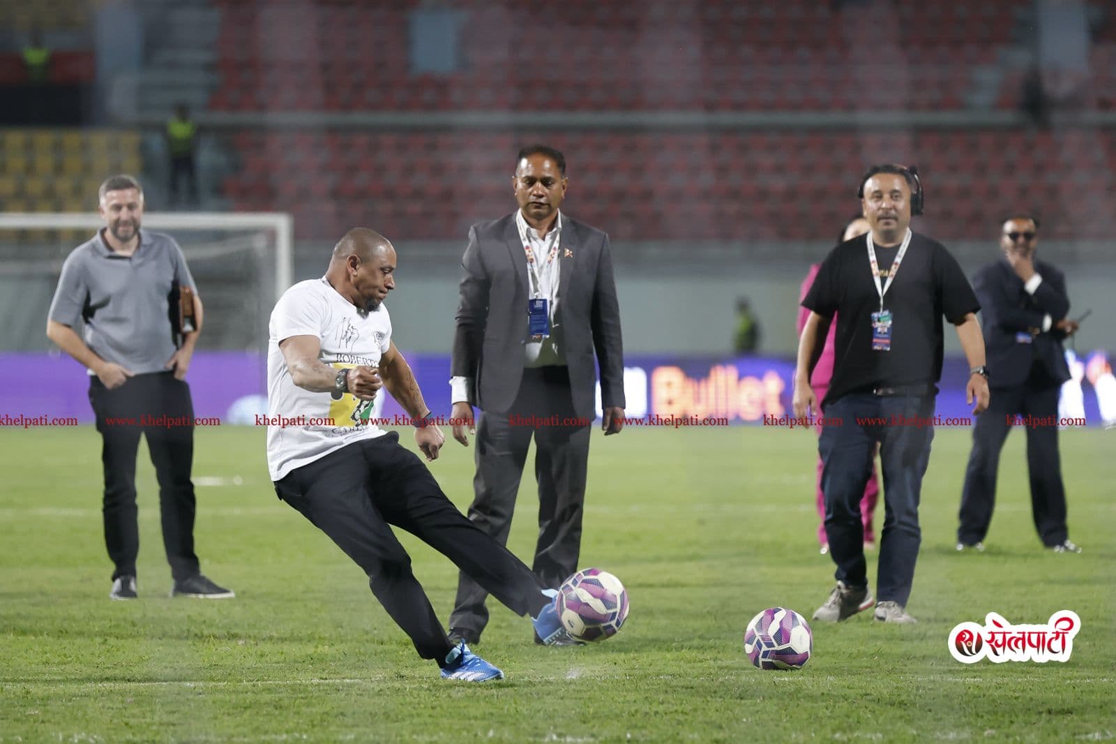 रंगशालामा कार्लोसले हाने दुई गोल !