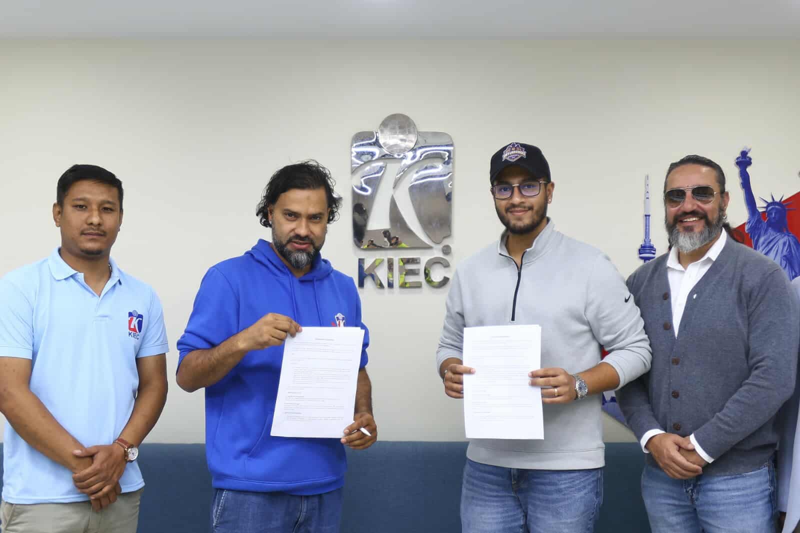 काठमान्डु गोर्खाज र केआईईसीबीच सम्झौता