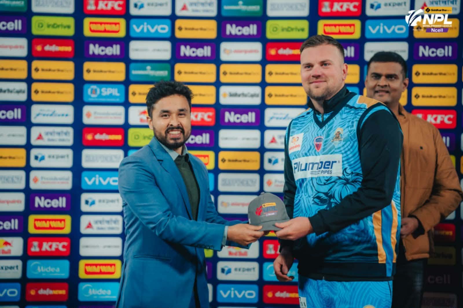 एनपीएलमा सर्वाधिक रन बनाउने खेलाडीलाई ‘प्रेसिडेन्सियल प्लाटिनम क्याप’