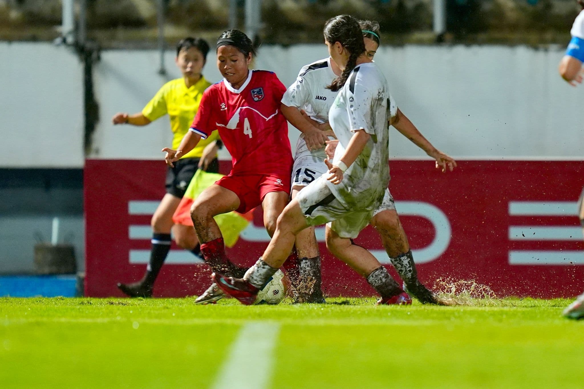 पहिलो हाफमा तुर्केमेनिस्तानसँग गोलरहित बराबरीमा रोकियो नेपाल