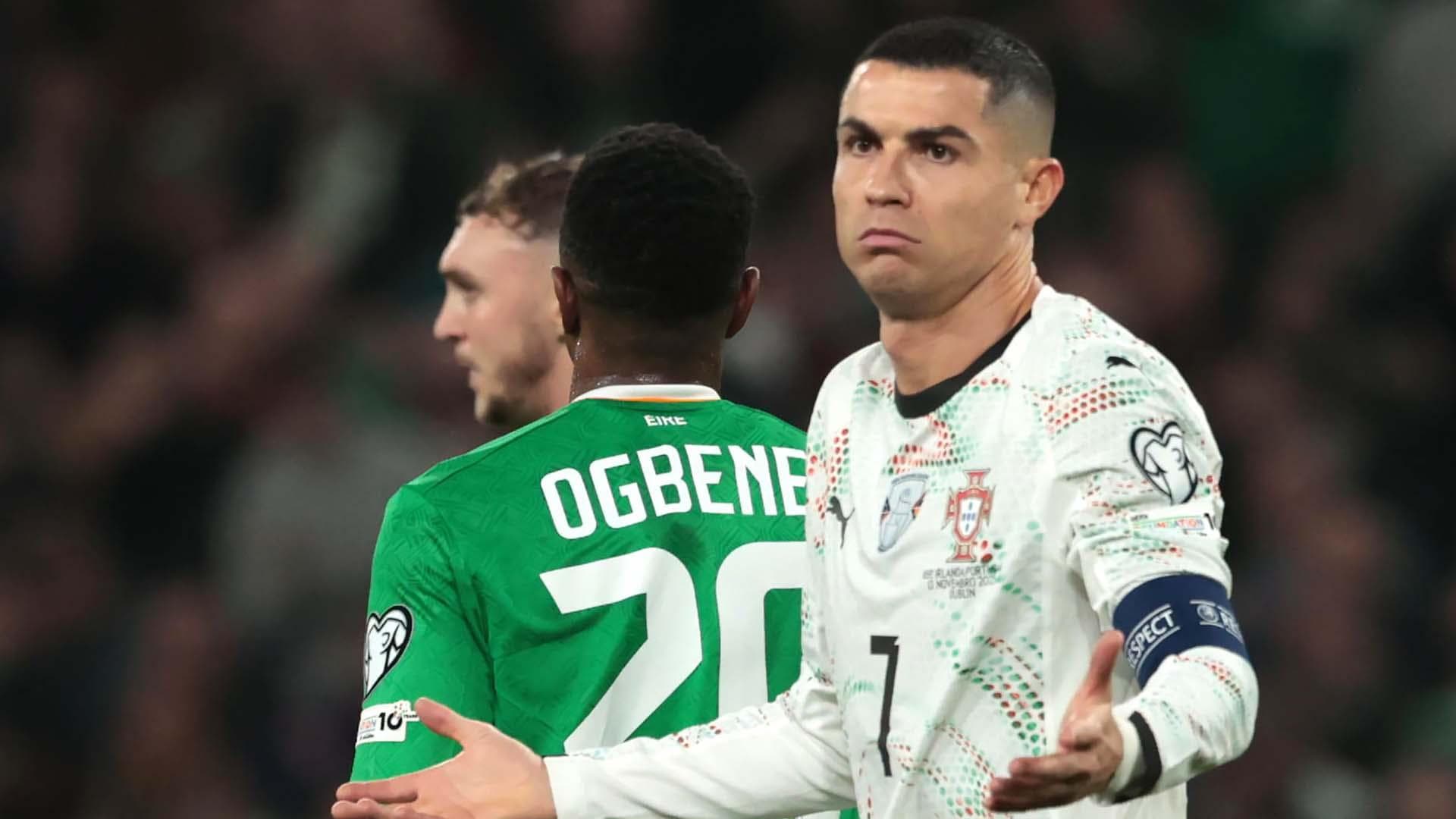 रोनाल्डोलाई करिअरको १३औं रातो कार्ड